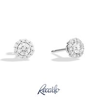 Pendientes Recarlo Mujer HALO in Oro blanco Diamante 0.43 Ct E01SC018/041-1 - E01SC018/041-1